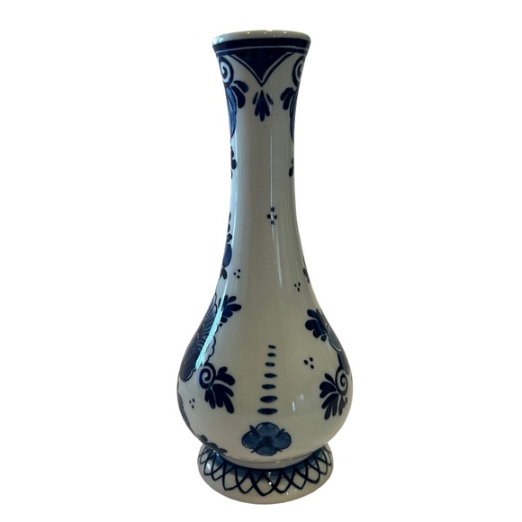 Bud Vase Royal Goedewaagen “Blue Delft” Handworked Holland - Picture 2 of 8